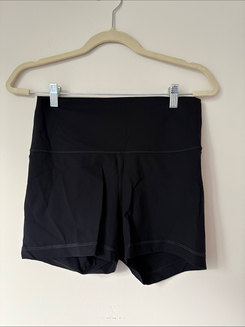 Everlane Black High-Waist Women's Bike Shorts 3in Inseam